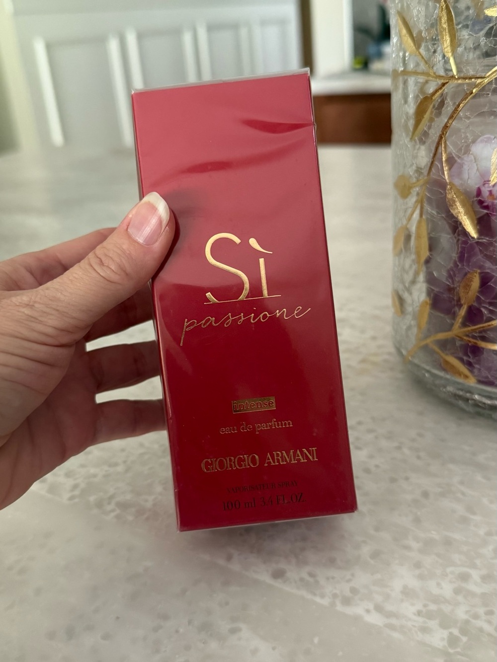New in factory sealed box Giorgio Armani Sì Passione Intense full size